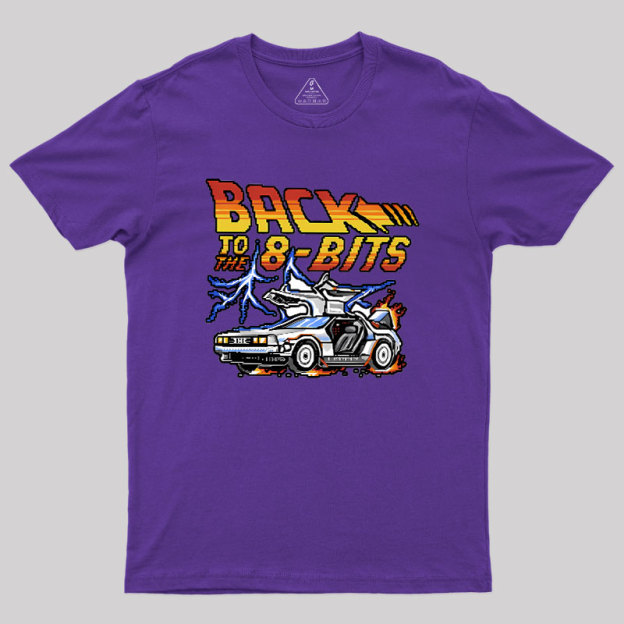 Back To The 8 Bits Geek T-Shirt