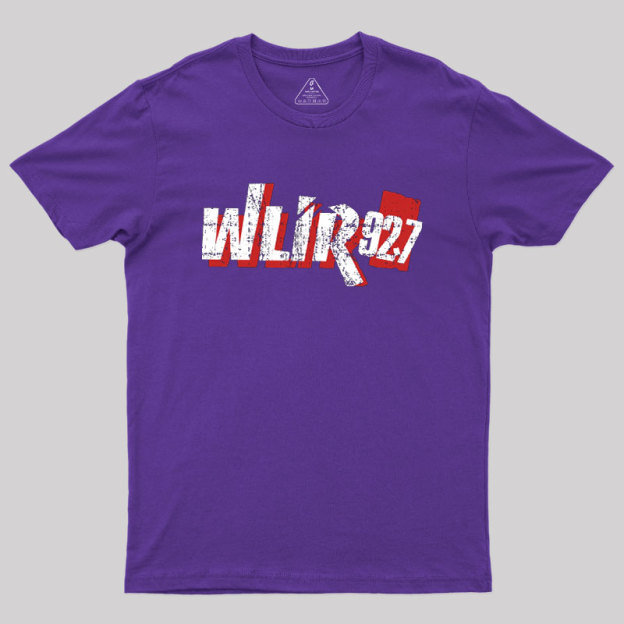 Wlir Radio Station Geek T-Shirt
