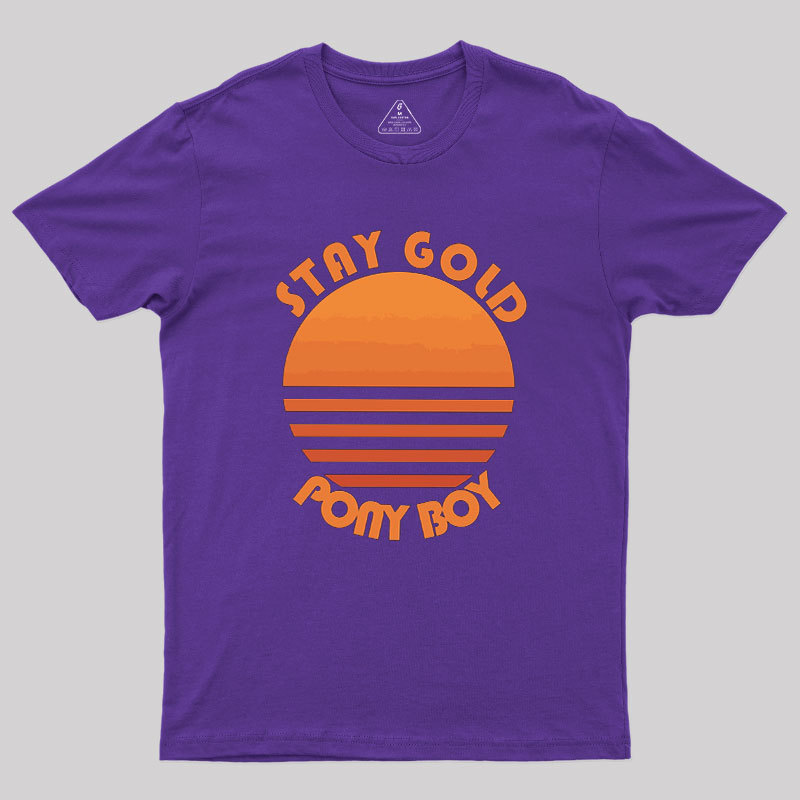 Stay Gold Ponyboy Geek T-Shirt