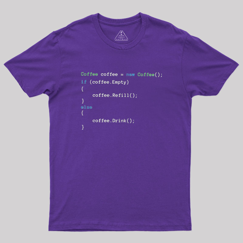 Coffee Coffee Geek T-Shirt