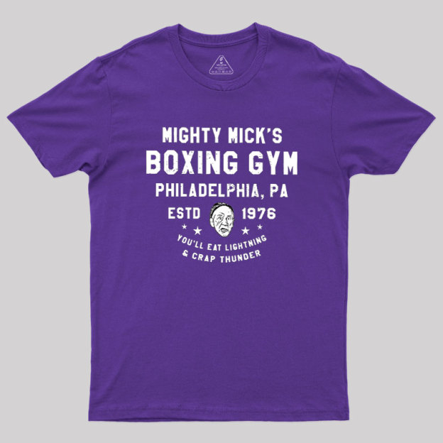 Mighty Mick's Boxing Gym Geek T-Shirt