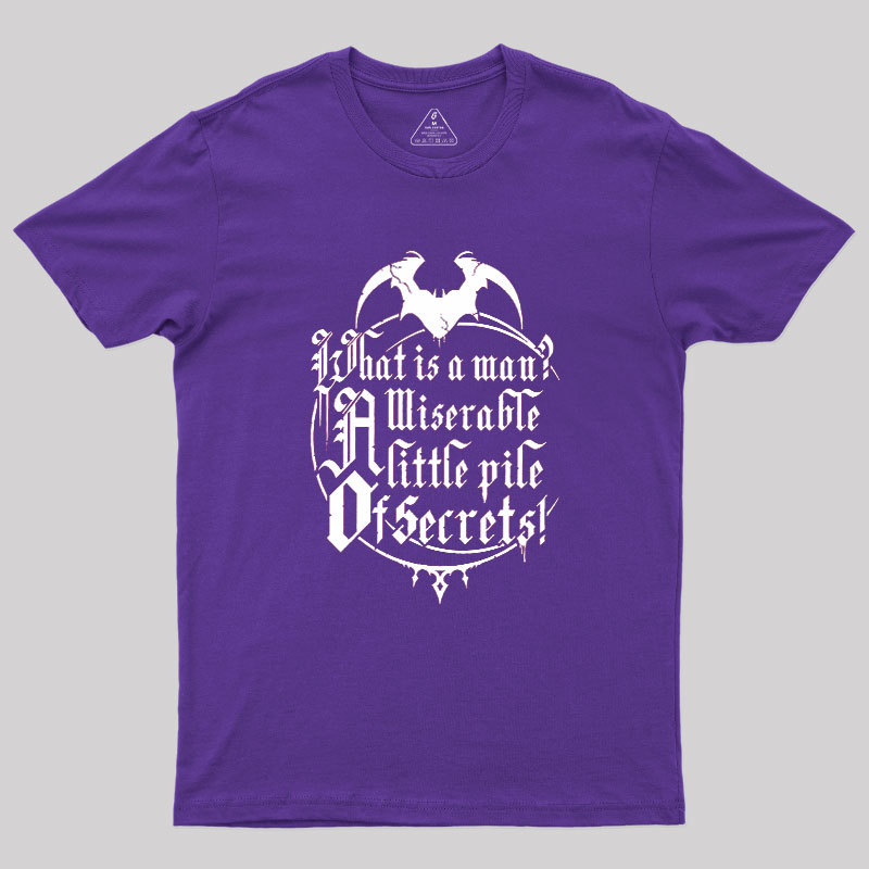 What Is A Man Geek T-Shirt