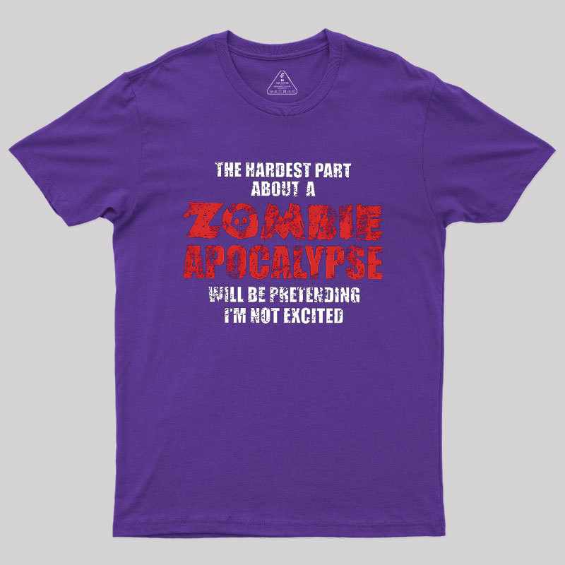 Zombie Apocalypse Geek T-Shirt