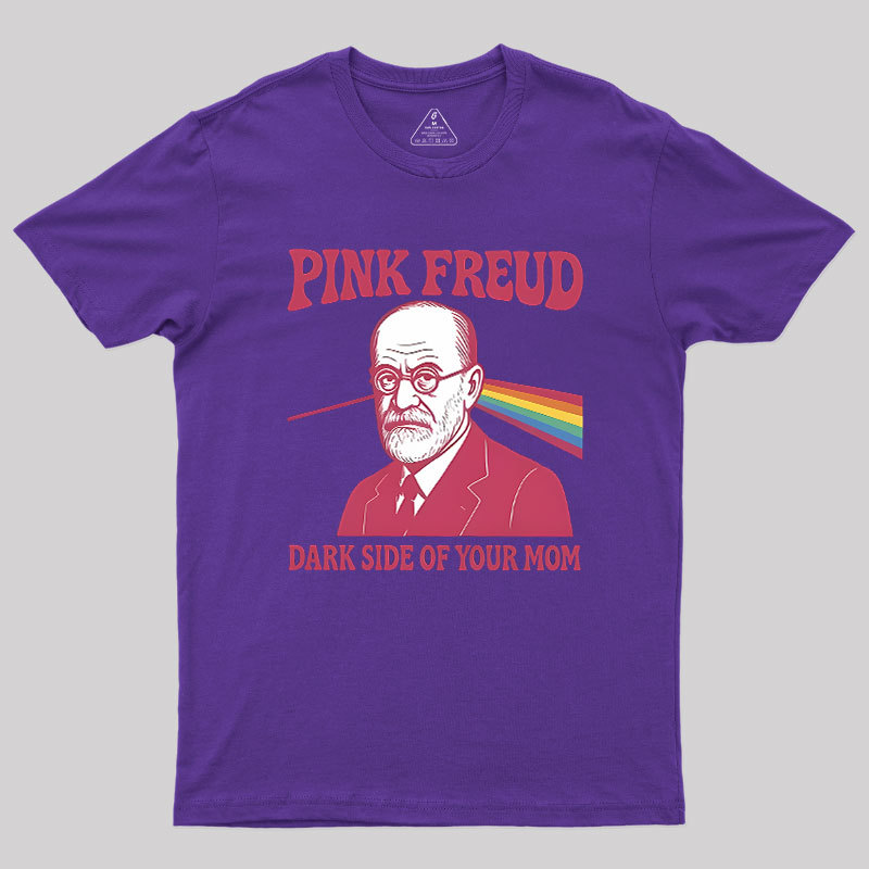Pink Freud Geek T-Shirt
