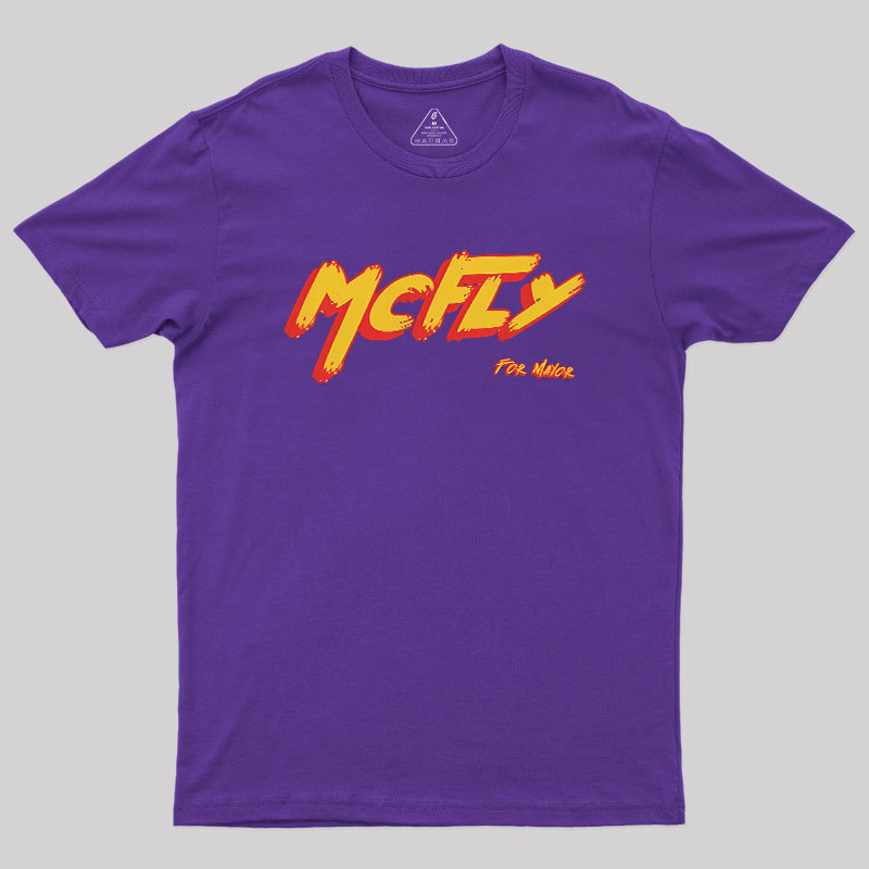McFly For Mayor Geek T-Shirt