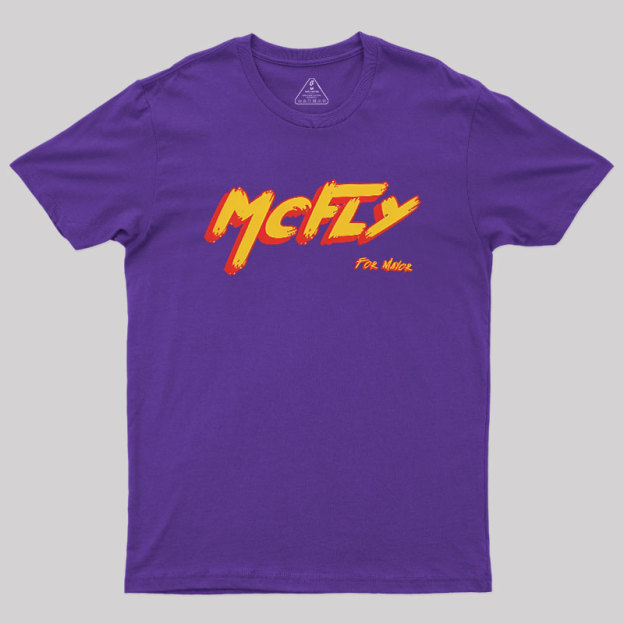 McFly For Mayor Geek T-Shirt