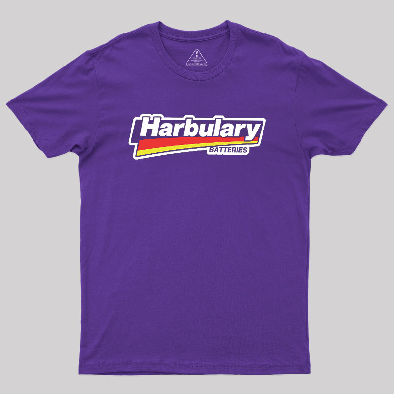 Harbulary Batteries Geek T-Shirt