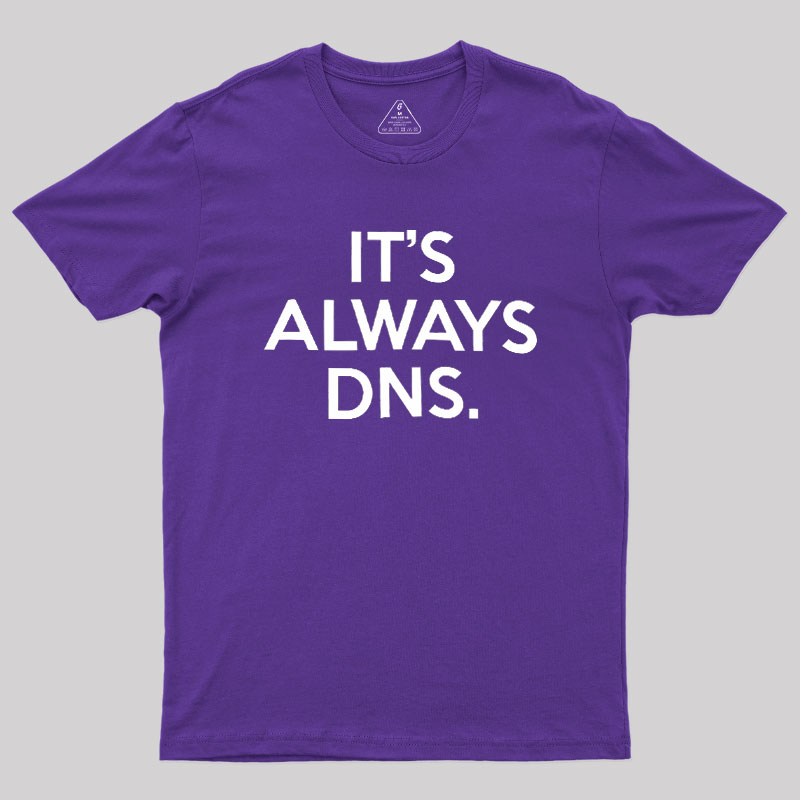 It's Always DNS Geek T-Shirt
