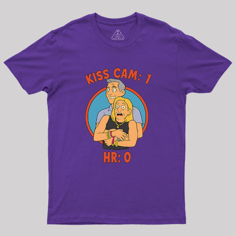 Caught On The Coldplay Kiss Cam Geek T-Shirt
