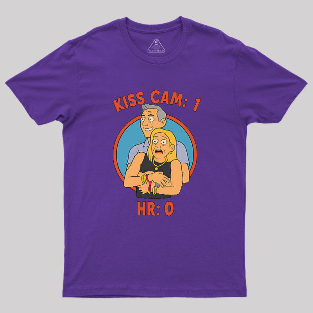 Caught On The Coldplay Kiss Cam Geek T-Shirt