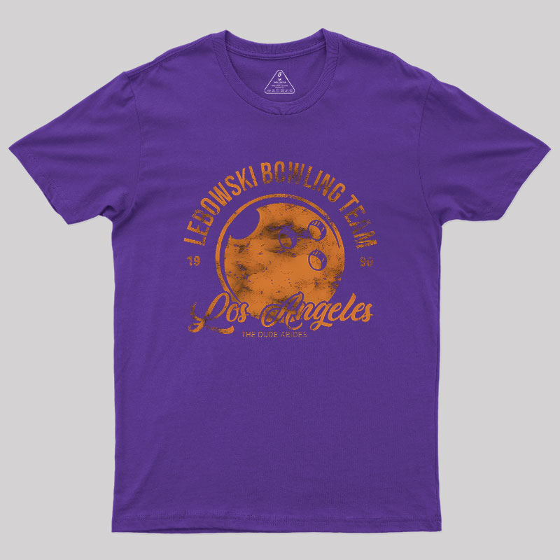 Lebowski Bowling Team Geek T-Shirt