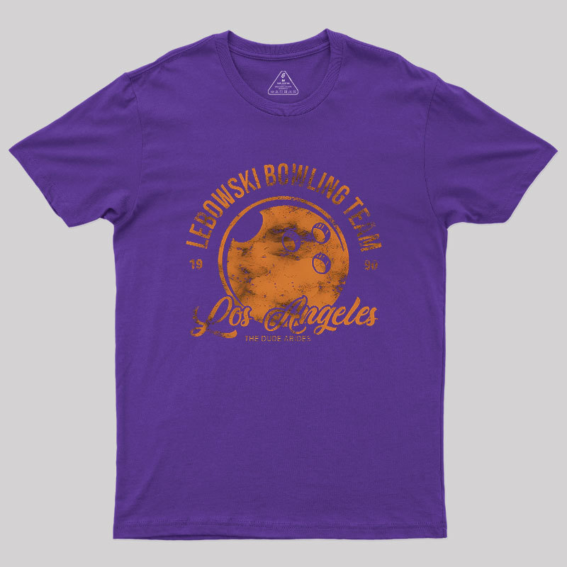 Lebowski Bowling Team Geek T-Shirt