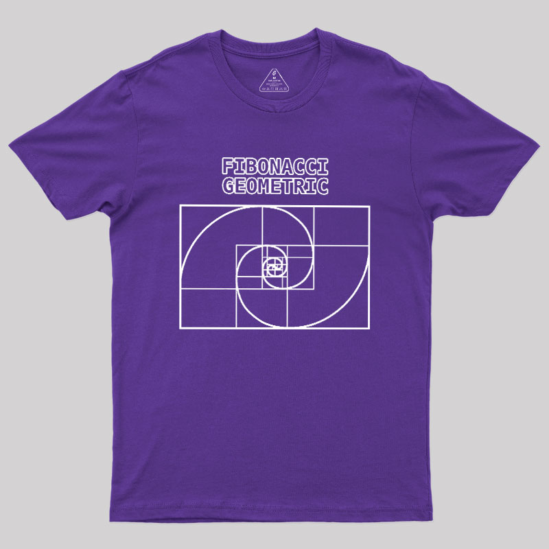 Fibonacci Geometric Geek T-Shirt