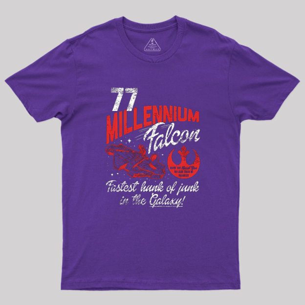 Millennium Falcon Fastest Junk 77 Geek T-Shirt