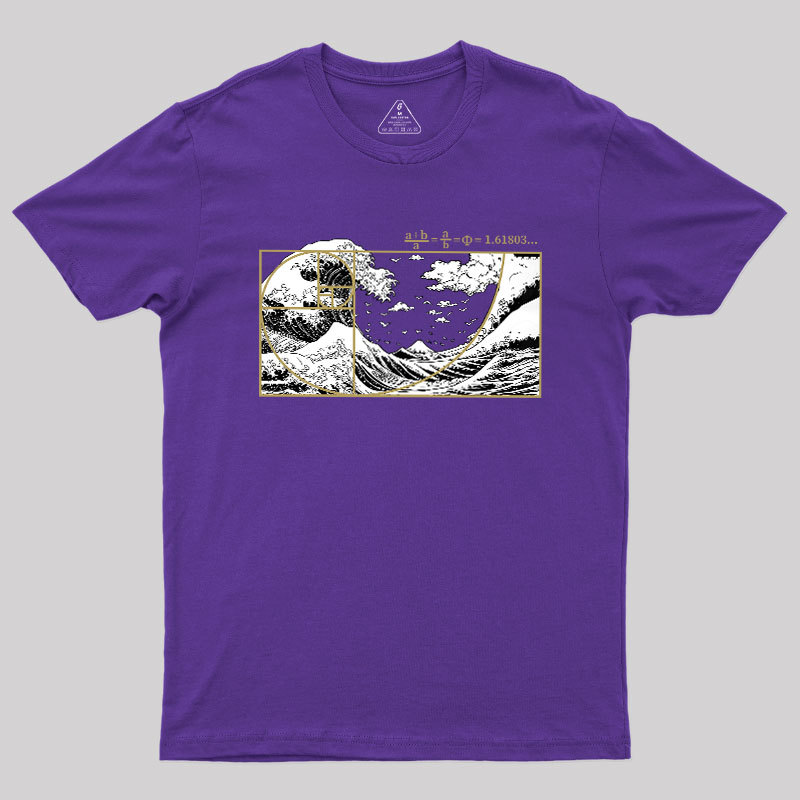 Golden Wave Geek T-Shirt