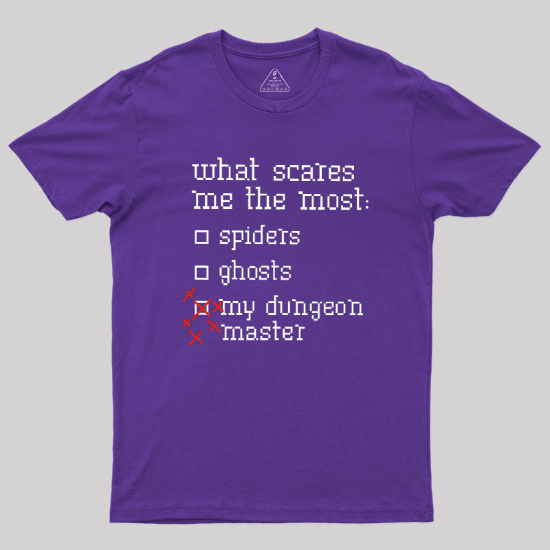 What Scares Me The Most Geek T-Shirt