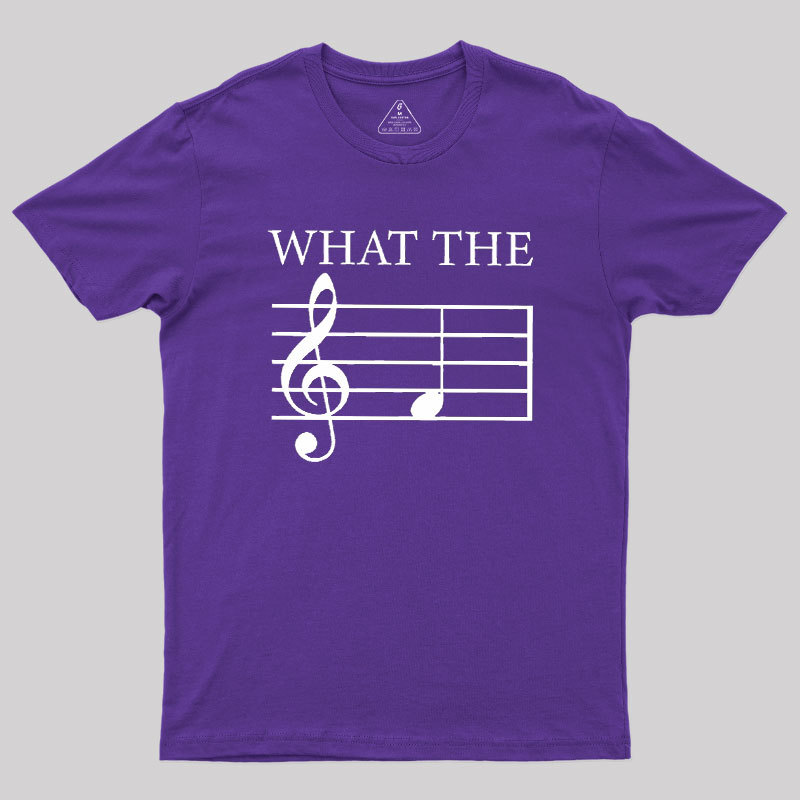 What the F (Treble) Geek T-Shirt