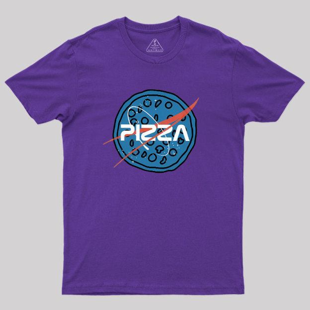 Space Pizza Geek T-Shirt