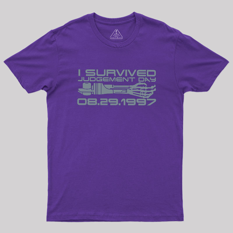 I Survived Judgement Day Geek T-Shirt