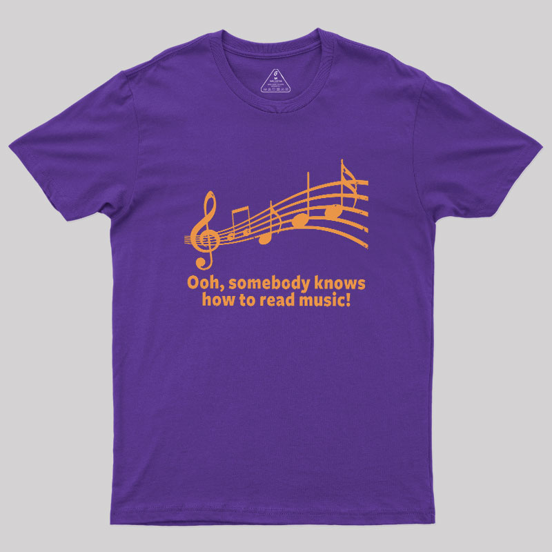 Funny Mocking Music Lover Slogan Geek T-Shirt
