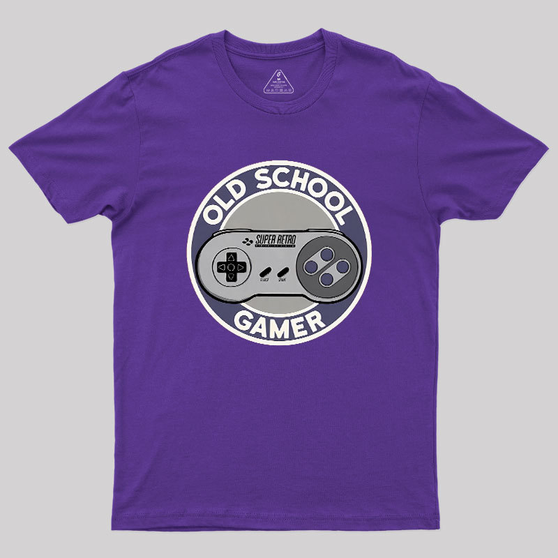 Old School Gamer 16 Bits Geek T-Shirt