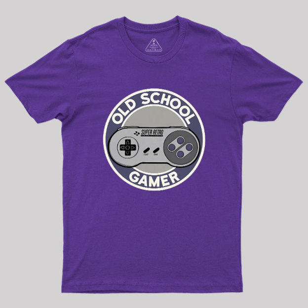 Old School Gamer 16 Bits Geek T-Shirt