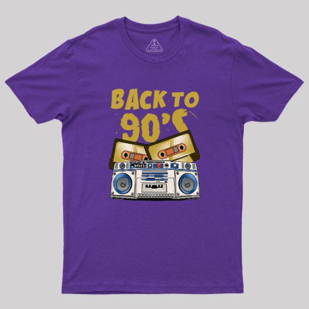 Back To 90s Geek T-Shirt
