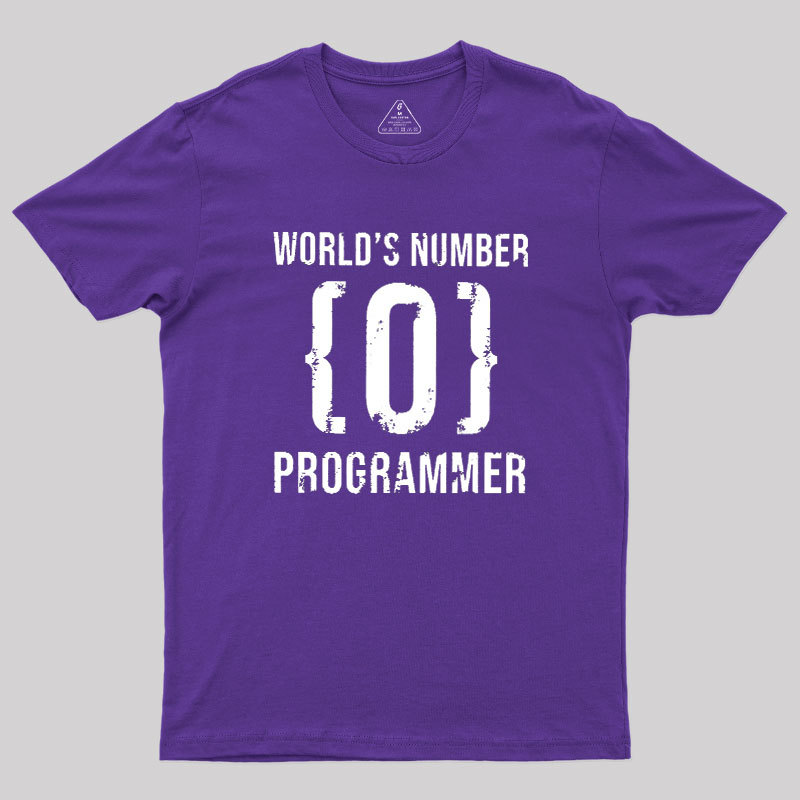 World's Number Programer Geek T-Shirt
