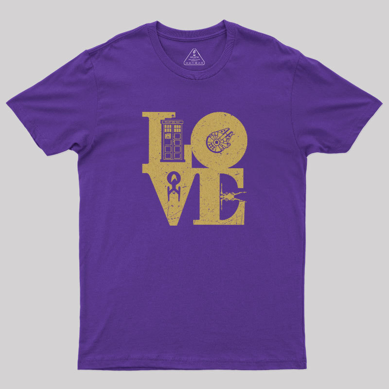 Scifi Love Geek T-Shirt