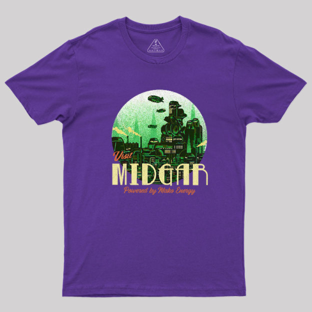 Visit Midgar Geek T-Shirt