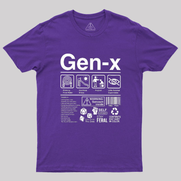 Gen X Label Geek T-Shirt