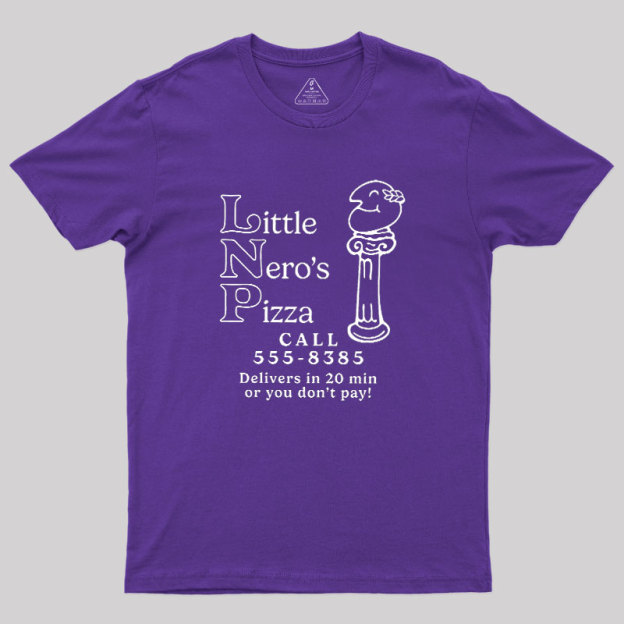 Little Nero's Pizza Geek T-Shirt