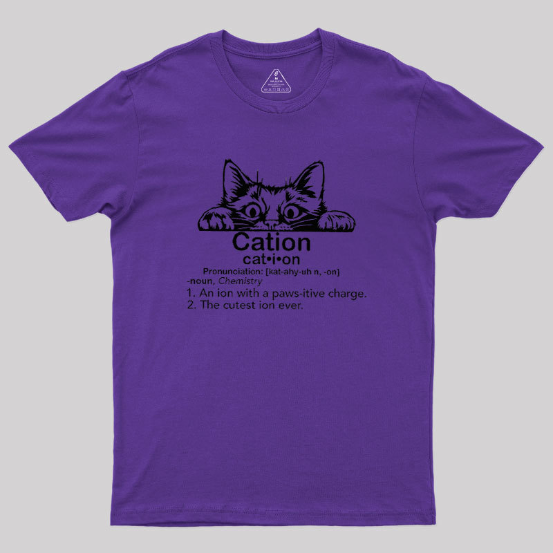Cat-tion Geek T-Shirt