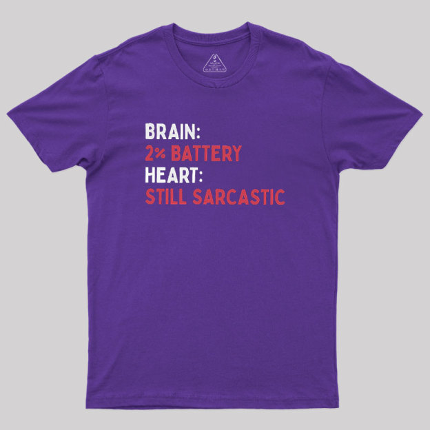 Still Sarcastic Geek T-Shirt