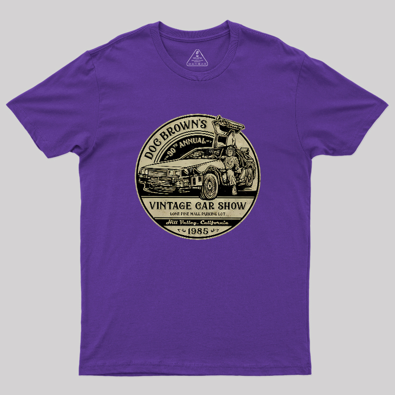 Vintage Car Show Geek T-Shirt