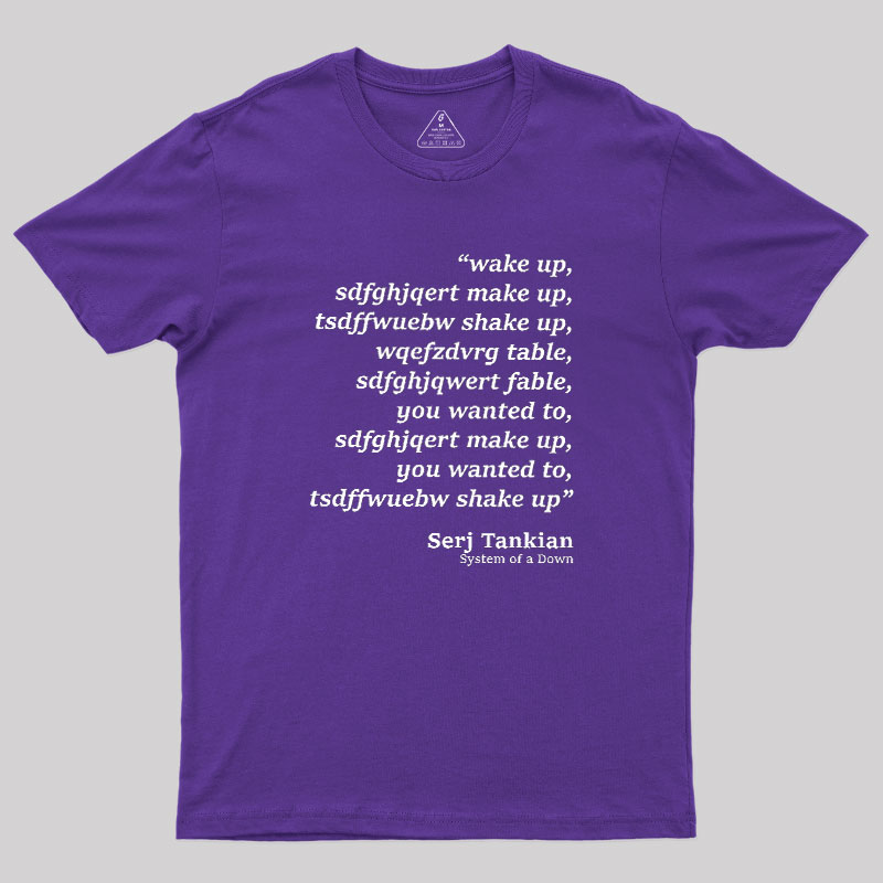System of a Down Geek T-Shirt