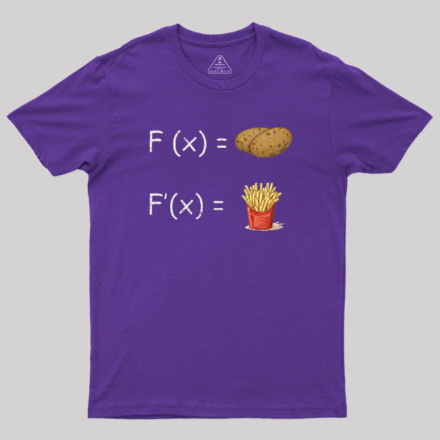 Potato Mathematics Geek T-Shirt