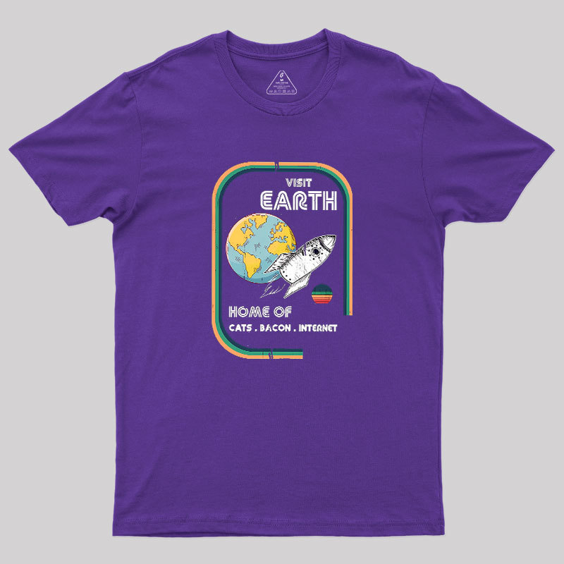 Visit Earth Geek T-Shirt
