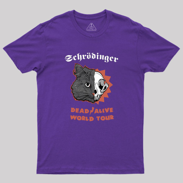 Schrodinger: Dead / Alive World Tour Geek T-Shirt