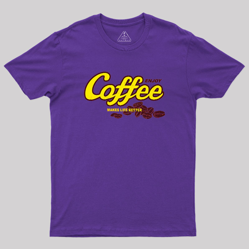 Enjoy Coffee Geek T-Shirt
