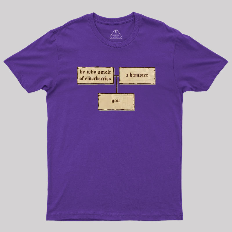He Who Smelt of Elderberries Geek T-Shirt