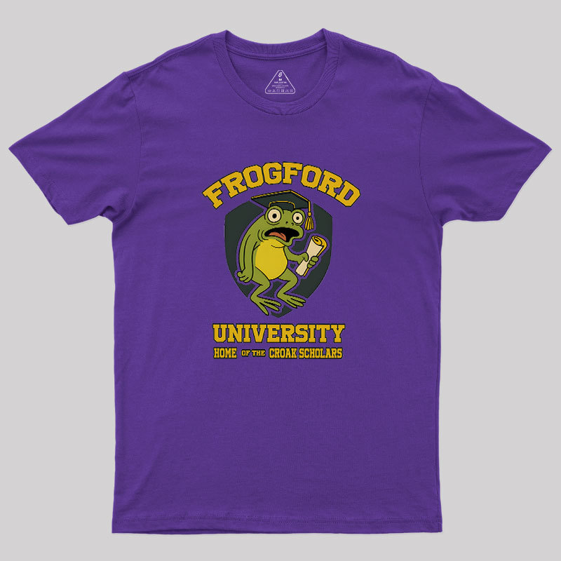 Frogford University �C Home of the C Geek T-Shirt