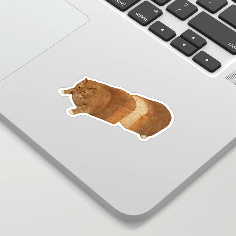 Cat Loaf Funny Geek Sticker