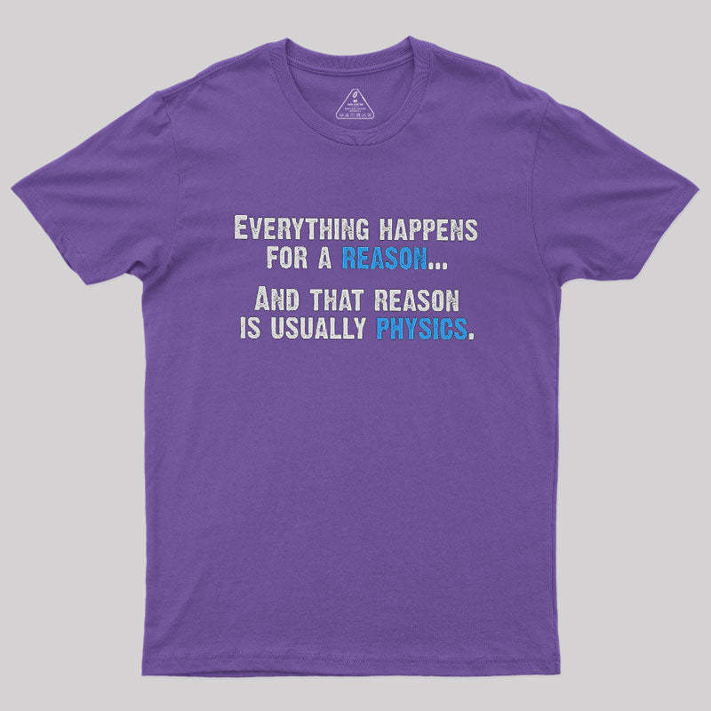 Physics Is The Reason Geek T-Shirt