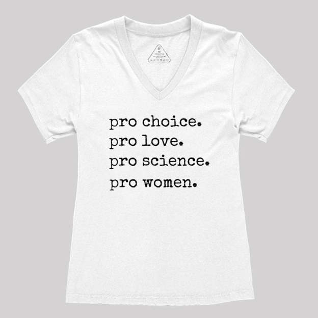 Pro Choice Women's V-Neck T-shirt
