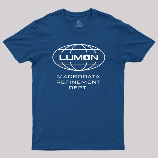 Lumon Macrodata Refinement Dept Geek T-Shirt