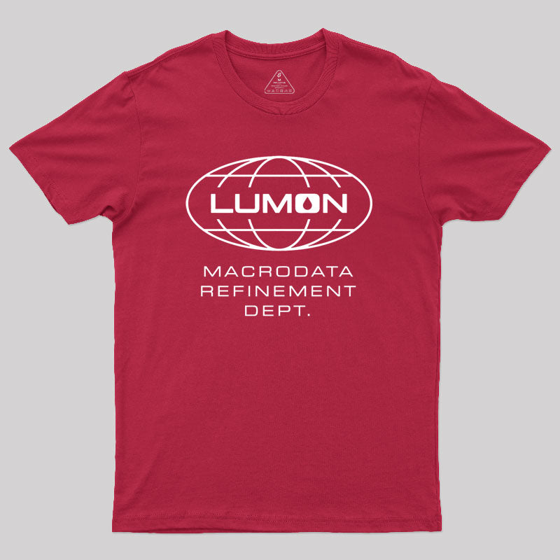 Lumon Macrodata Refinement Dept Geek T-Shirt