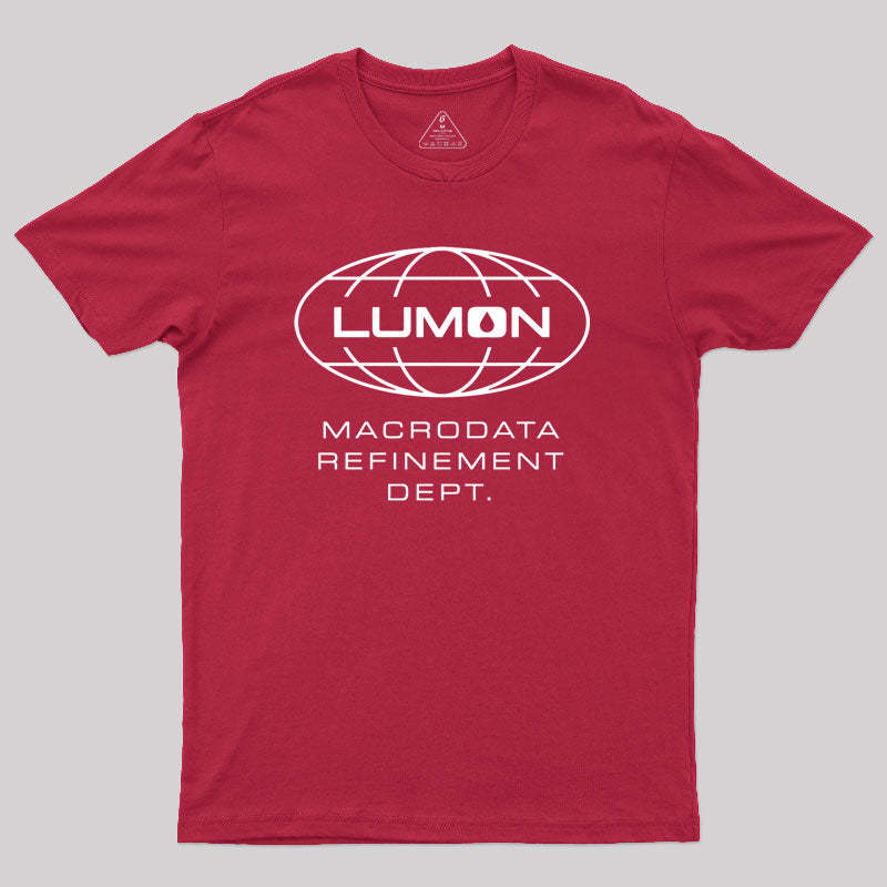 Lumon Macrodata Refinement Dept Geek T-Shirt