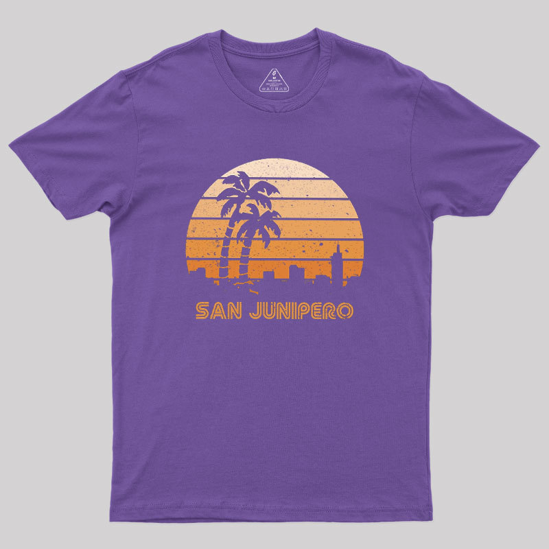 Retro Junipero Geek T-Shirt