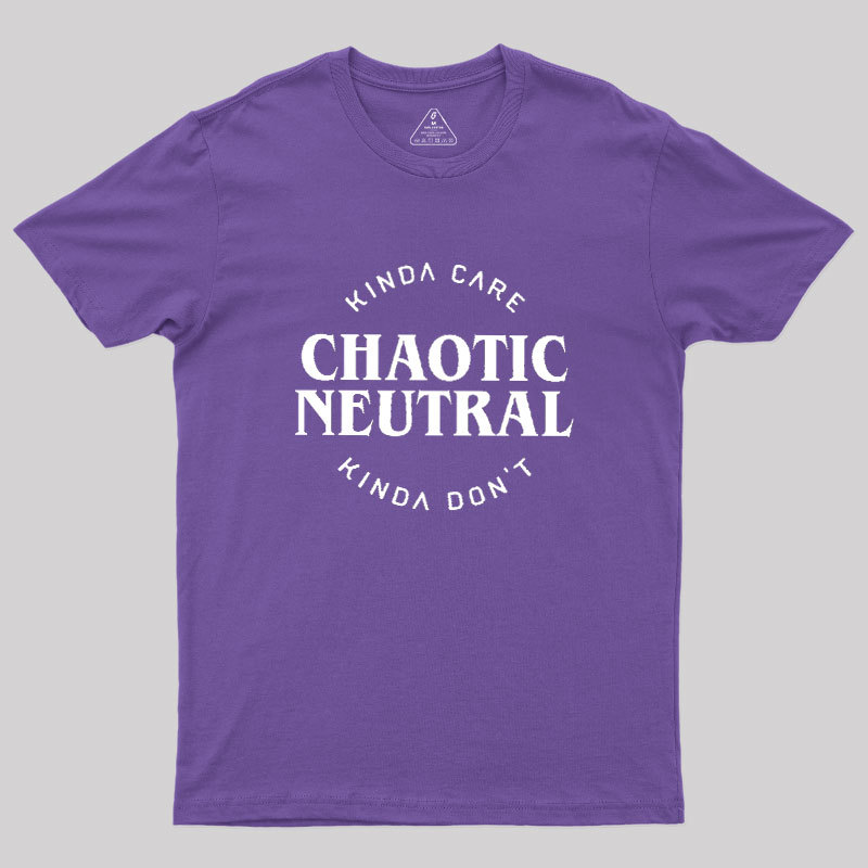 Chaotic Neutral Geek T-Shirt